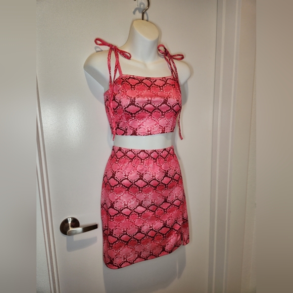 Pink snake skin set - Picture 3 of 4